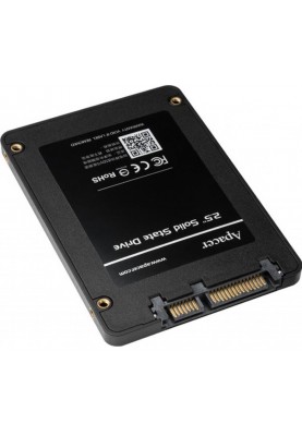 SSD накопичувач Apacer AS350X 128GB SATAIII 3D NAND (AP128GAS350XR-1) (6665476)