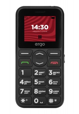 Мобільний телефон ERGO R181 Dual Sim Black (6653747)