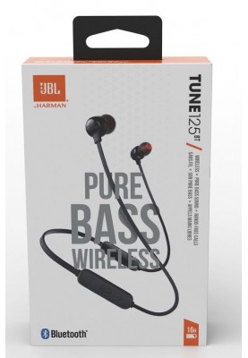 Гарнітура JBL TUNE 125BT (JBLT125BTBLK) Black (6687576)