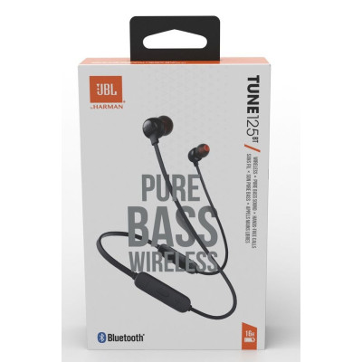 Гарнітура JBL TUNE 125BT (JBLT125BTBLK) Black (6687576)