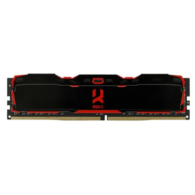Оперативна пам'ять GoodRam DDR4 8GB 3200MHz IRDM X BLACK (IR-X3200D464L16SA/8G) (6687836)