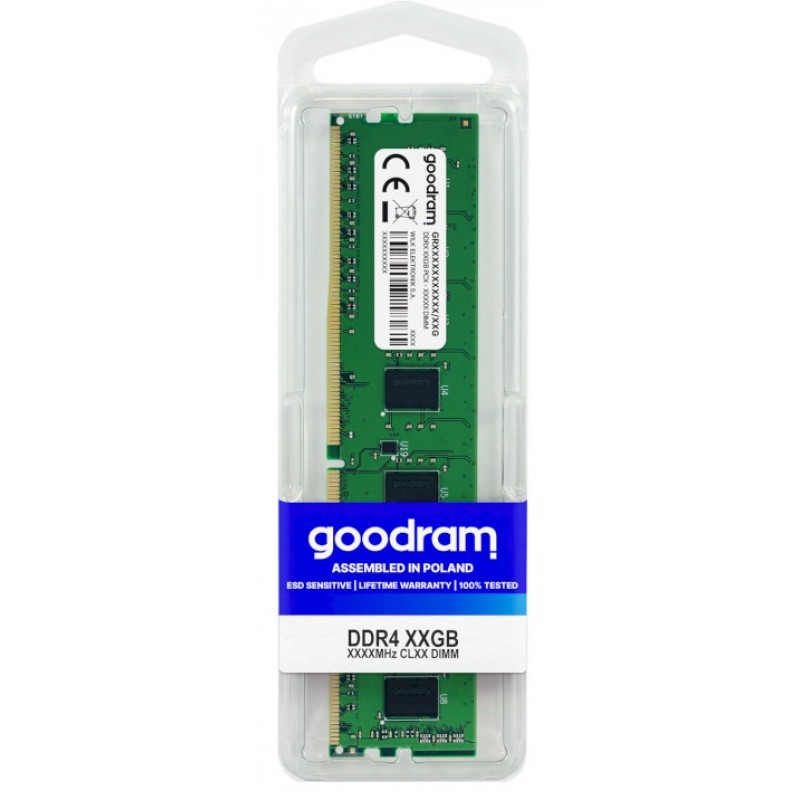 Оперативна пам'ять GoodRam DDR4 8GB 3200MHz (GR3200D464L22S/8G) (6687841)