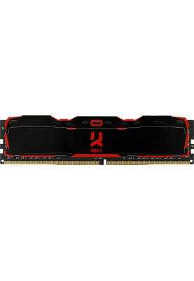 Оперативна пам'ять GoodRam DDR4 16GB 3200MHz IRDM X BLACK (IR-X3200D464L16A/16G) (6687845)