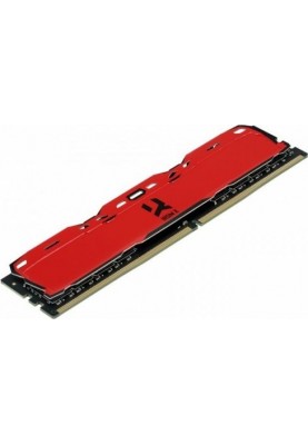 Оперативна пам'ять GoodRam DDR4 8GB 3200MHz IRDM X RED (IR-XR3200D464L16SA/8G) (6687839)