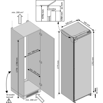 Холодильник Beko BSSA315K2S (6605909)
