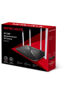 Бездротовий маршрутизатор Mercusys AC12 (6655495)