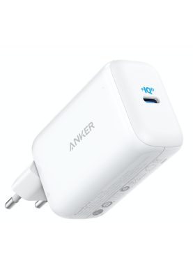 Мережевий зарядний пристрій Anker PowerPort III - 65W Pod PPS+GaN White (6595758)