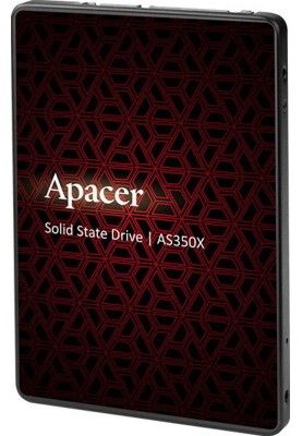 SSD накопичувач Apacer AS350X 512GB SATAIII 3D NAND (AP512GAS350XR-1) (6665481)