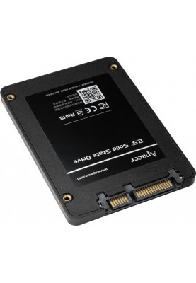 SSD накопичувач Apacer AS350X 512GB SATAIII 3D NAND (AP512GAS350XR-1) (6665481)