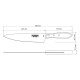 Ніж для м'яса Tramontina Barbecue Polywood, 203 мм (6710923)