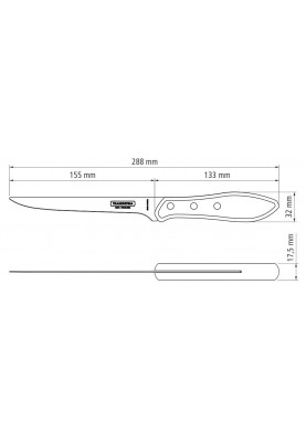 Ніж для філе Tramontina Barbecue Polywood, 152 мм (6710924)