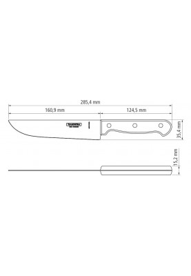 Ніж кухонний Tramontina Polywood, 152 мм (6710926)