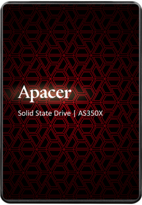 SSD накопичувач Apacer AS350X 256GB SATAIII 3D NAND (AP256GAS350XR-1) (6665480)