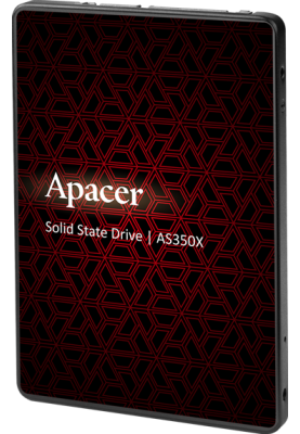 SSD накопичувач Apacer AS350X 256GB SATAIII 3D NAND (AP256GAS350XR-1) (6665480)