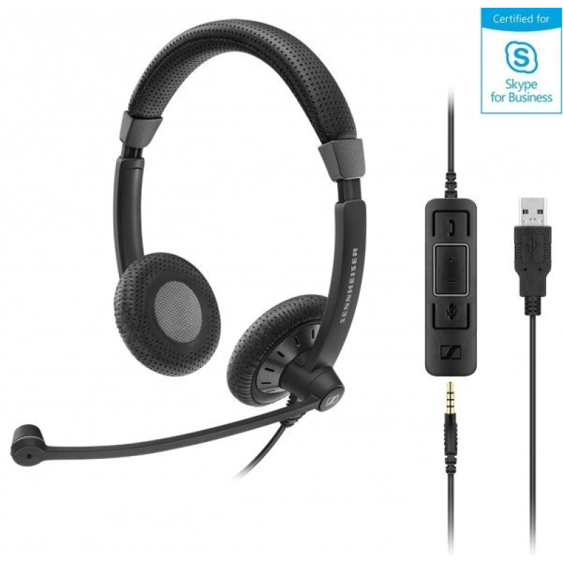 Гарнітура Sennheiser EPOS SC 75 USB MS (6738123)