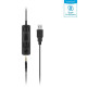 Гарнітура Sennheiser EPOS SC 75 USB MS (6738123)