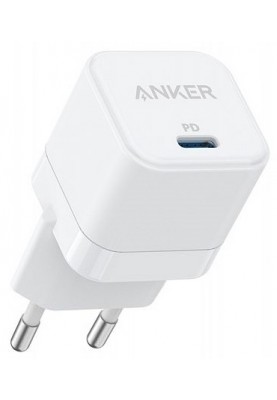 Мережевий зарядний пристрій Anker PowerPort III 20W Cube (White) (6710630)