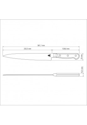 Ніж для суші Tramontina Sushi Gold Yanagiba, 229 мм (6743994)