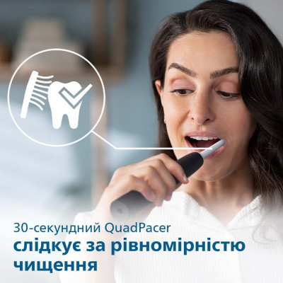 Зубна електрощітка Philips HX3671/14 Gemini 3100 Black (6741360)