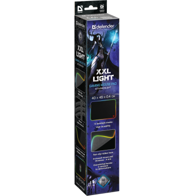 Килимок для миші Defender Ultra Light Підсвічування, 900*350*4мм (50566) (6744411)