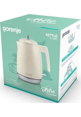 Електрочайник Gorenje K 15 RL (LD-K3042) (6489772)