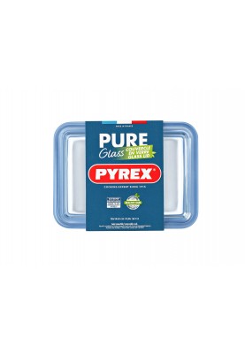 Форма з кришкою Pyrex Pure Glass, 19x14x5 см (6768446)