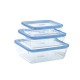 Форма з кришкою Pyrex Pure Glass, 22x17x6 см (6768447)