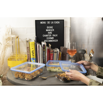 Форма з кришкою Pyrex Pure Glass, 22x17x6 см (6768447)