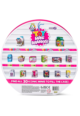 Ігровий набір Zuru Mini Brands TOY Колекційний дисплей з 5 фігурками (6768623)