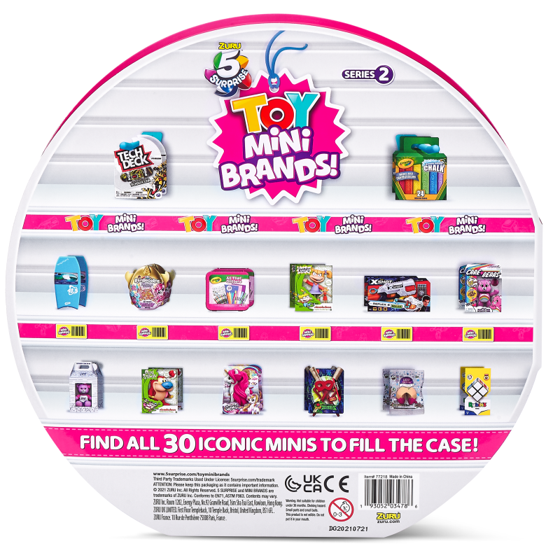Ігровий набір Zuru Mini Brands TOY Колекційний дисплей з 5 фігурками (6768623)