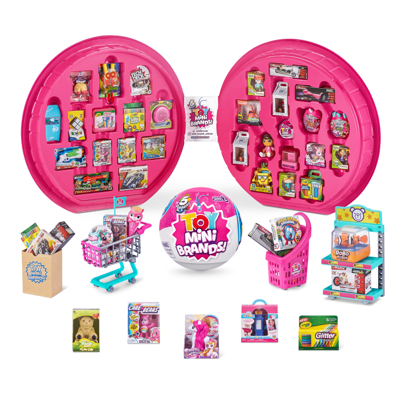 Ігровий набір Zuru Mini Brands TOY Колекційний дисплей з 5 фігурками (6768623)