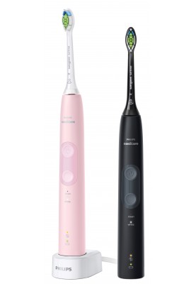 Набір електричних зубних щіток Philips HX6830/35 Sonicare ProtectiveClean 4500 Black+Pink (6606118)