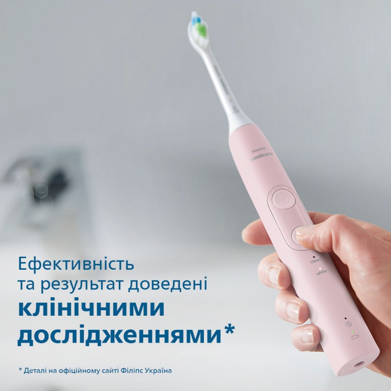 Набір електричних зубних щіток Philips HX6830/35 Sonicare ProtectiveClean 4500 Black+Pink (6606118)