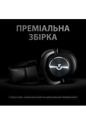 Гарнітура Logitech PRO X Gaming Headset, Black (981-000818) (6627326)