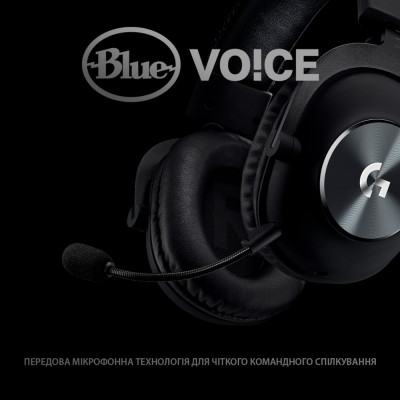 Гарнітура Logitech PRO X Gaming Headset, Black (981-000818) (6627326)