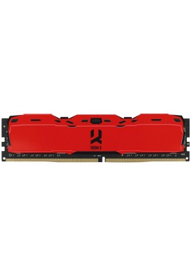 Оперативна пам'ять GoodRam DDR4 16GB 3200MHz (IR-XR3200D464L16A/16G) Red (6785271)