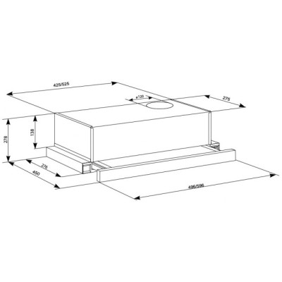 Витяжка Eleyus Breeze 470 50 IS (6602892)