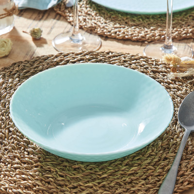 Тарілка супова Luminarc Pampille Light Turquoise 20 см (6711252) Тарілка супова Luminarc Pampille Light Turquoise 20 см (6711252)