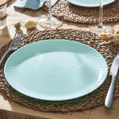 Тарілка обідня Luminarc Pampille Light Turquoise 25 см (6711260)