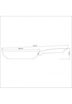 Сковорода Tramontina Trento 26 см (6747184)