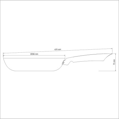 Сковорода Tramontina Trento 26 см (6747184)
