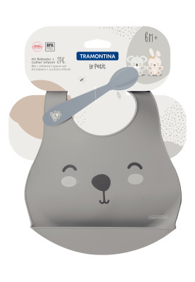 Дитячий набір Tramontina Baby Le Petit gray, 2 предмети (6710904)