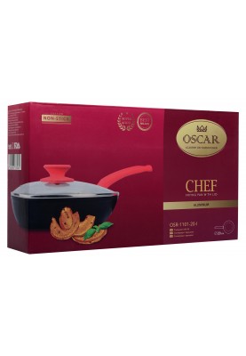 Сковорода з кришкою Oscar Chef, 20 см (6673326)