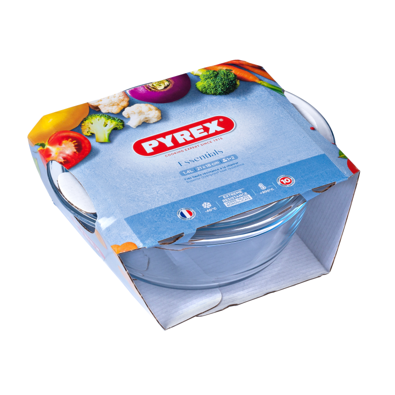 Каструля з кришкою Pyrex Essentials, 1.4 л (6797397)