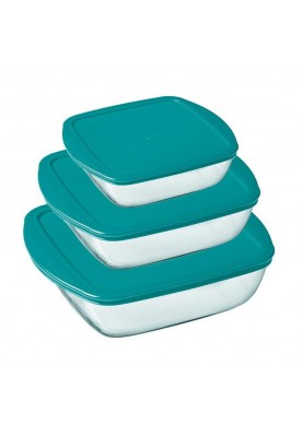 Форма з кришкою Pyrex Cook&Store, 22х22х7 см (6797400)