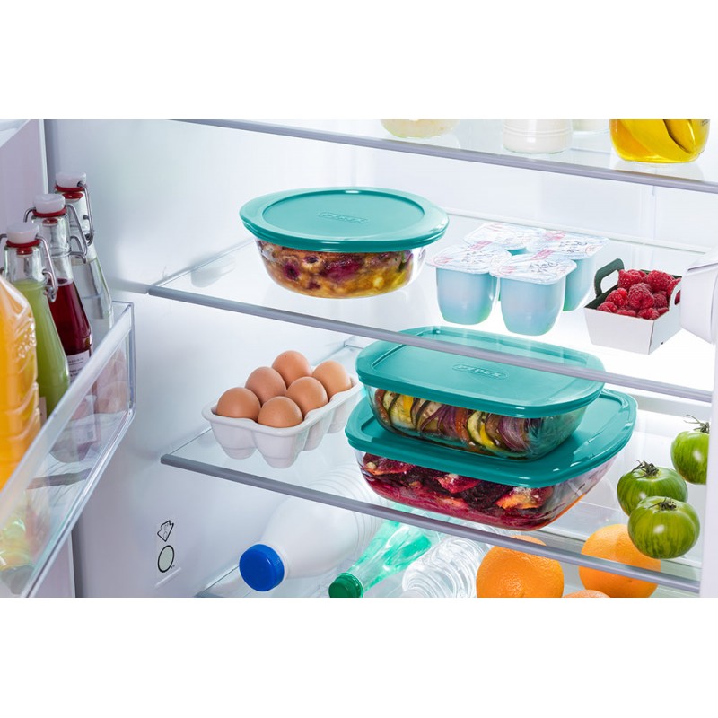 Форма з кришкою Pyrex Cook&Store, 22х22х7 см (6797400)