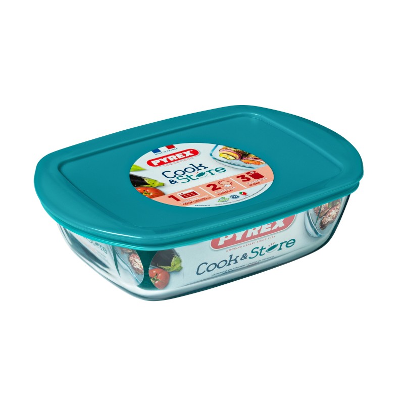 Форма з кришкою Pyrex Cook&Store, 28х20х8 см (6797402)