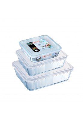 Форма з кришкою Pyrex Cook&Freez, 25х19х8 см (6803792)