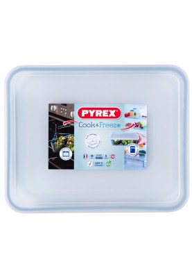 Форма з кришкою Pyrex Cook&Freez, 25х19х8 см (6803792)