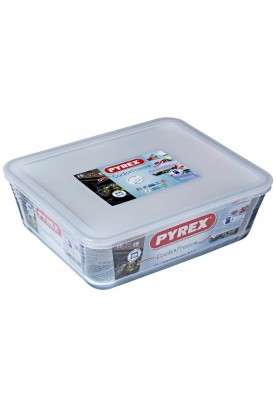 Форма з кришкою Pyrex Cook&Freez, 27х22х9 см (6803793)